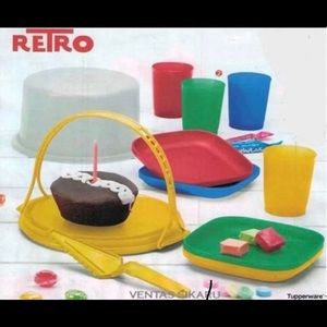 Kids vintage retro Tupperware toys